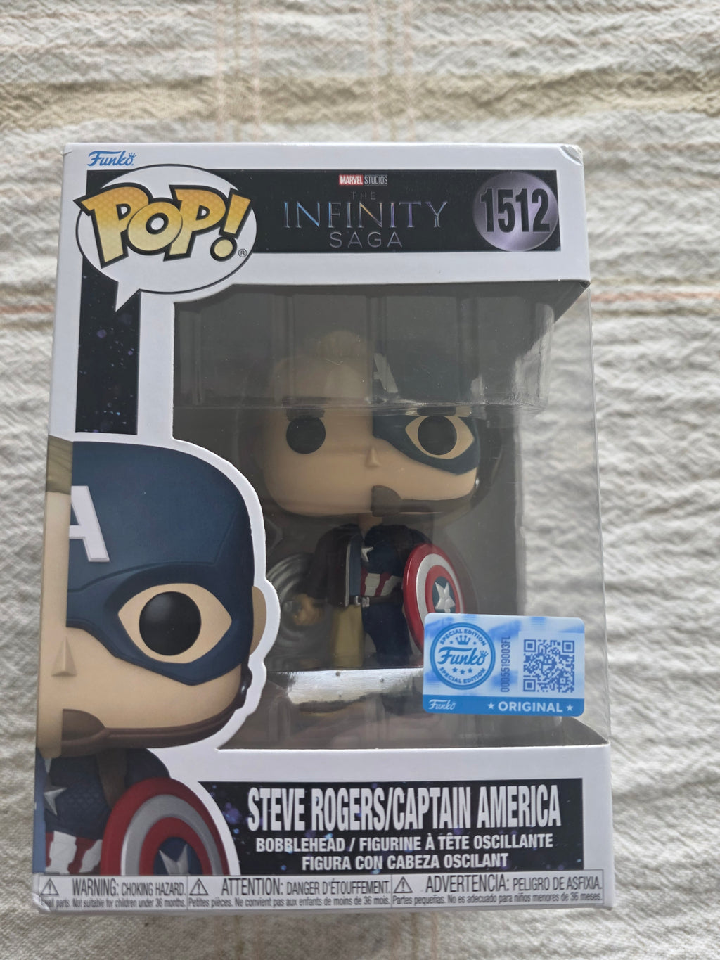 Funko Pop! Marvel The Infinity Saga Steve Rogers / Captain America #1512