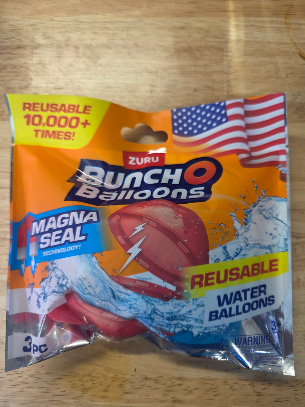 ZURU Bunch O Balloons Reusable Water Balloons with Magna Seal Technology – 3 Pack