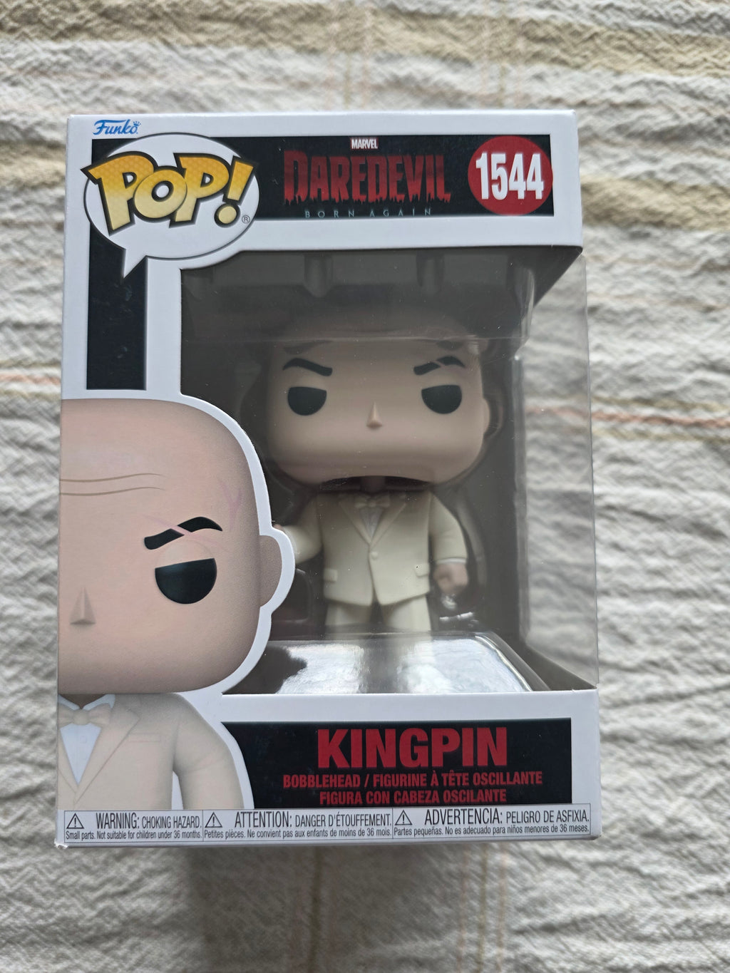 Funko Pop! Marvel Daredevil: Born Again Kingpin #1544 Bobblehead