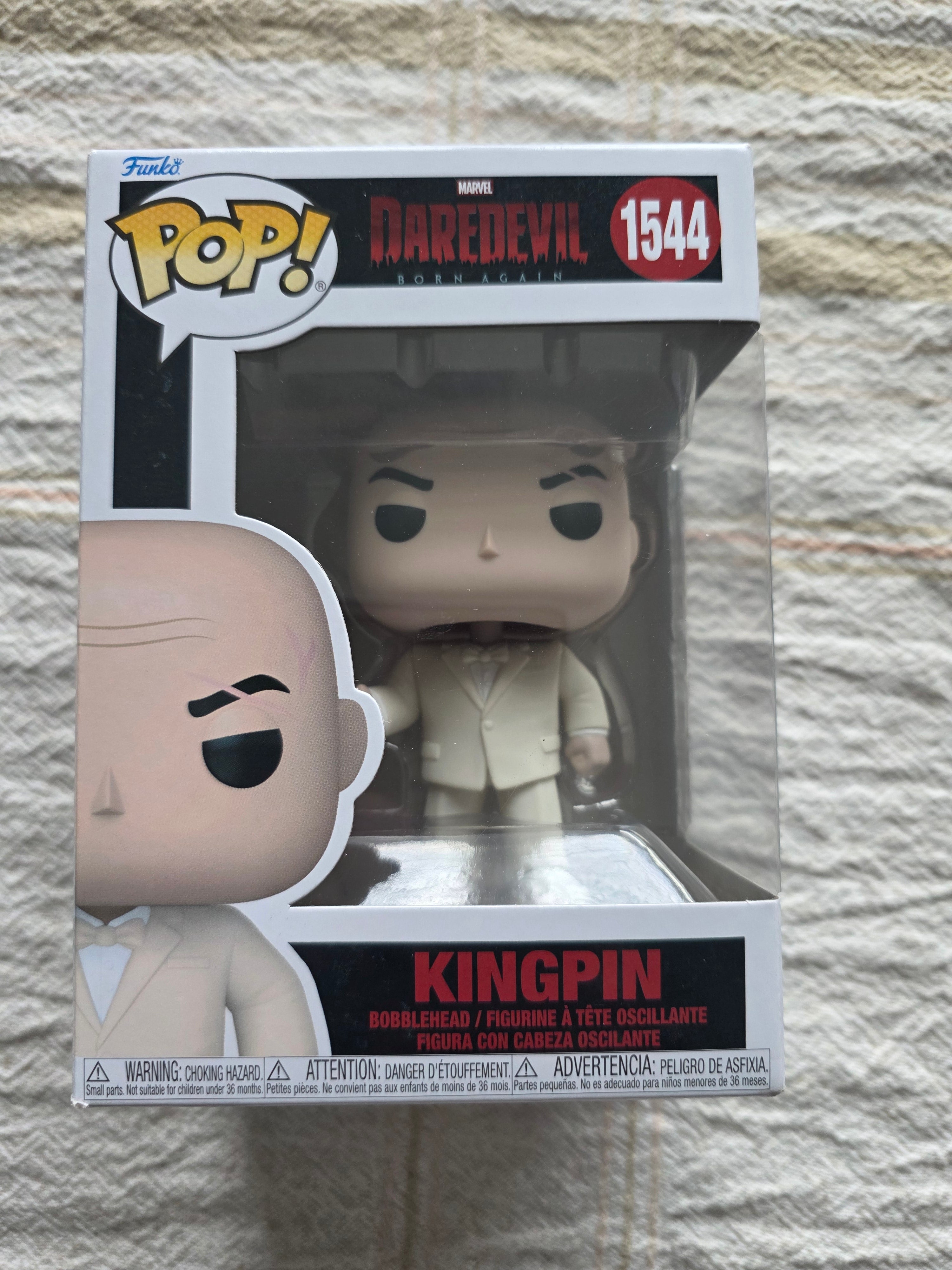 Funko Pop! Marvel Daredevil: Born Again Kingpin #1544 Bobblehead
