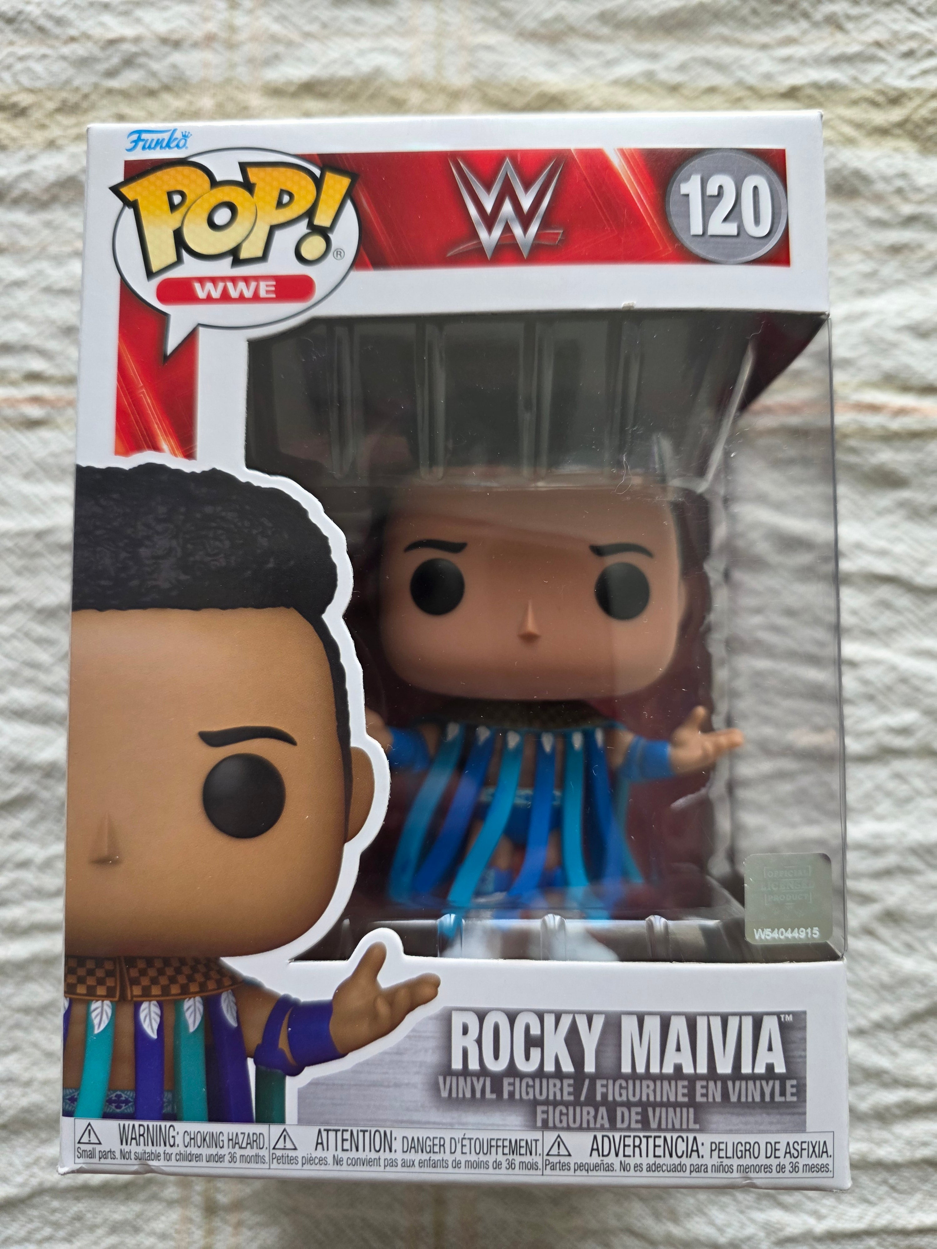 Funko Pop! WWE Rocky Maivia #120 Vinyl Figure