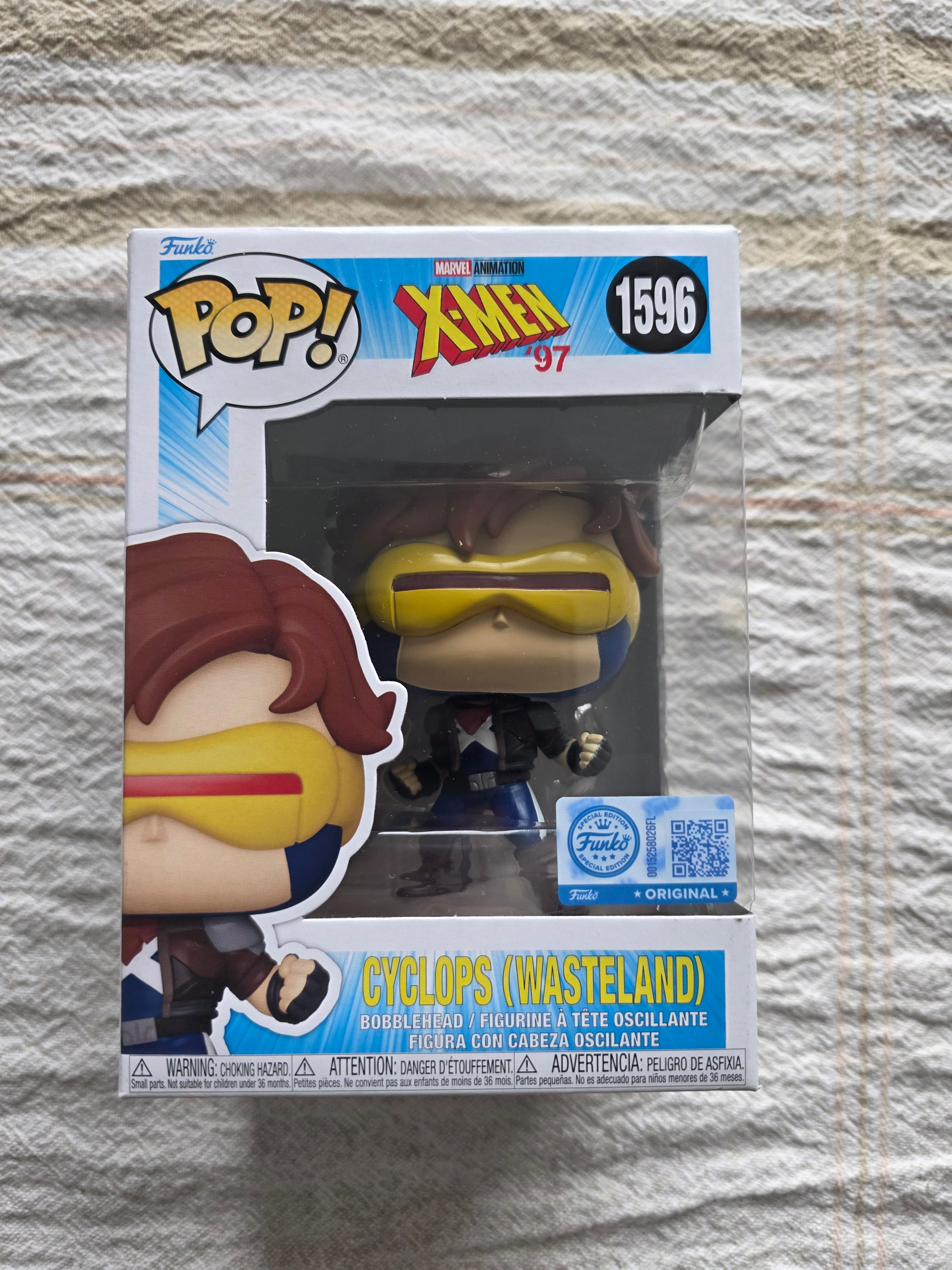 Funko Pop! Marvel Animation X-Men '97 Cyclops (Wasteland) #1596 Special Edition Bobblehead