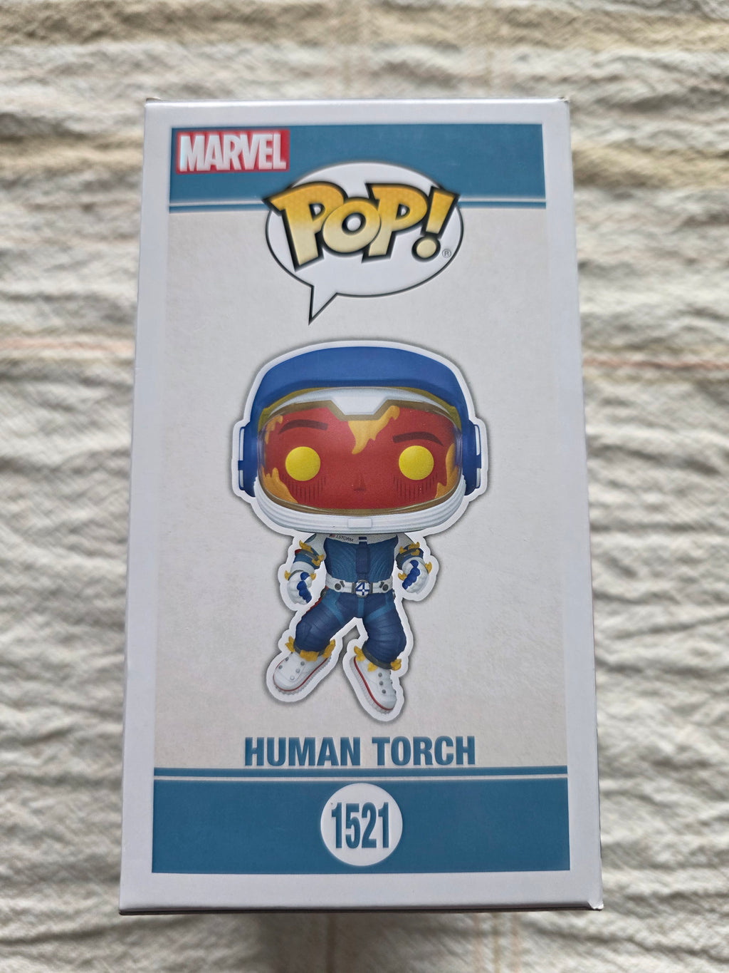 Funko Pop! Marvel Studios The Fantastic Four: First Steps Human Torch #1521 Bobblehead