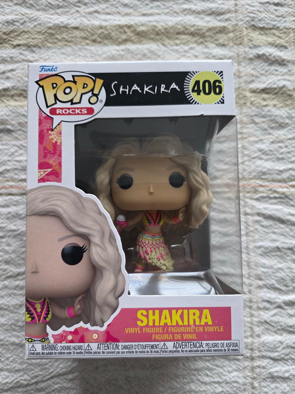 Funko Pop! Rocks Shakira #406 Vinyl Figure