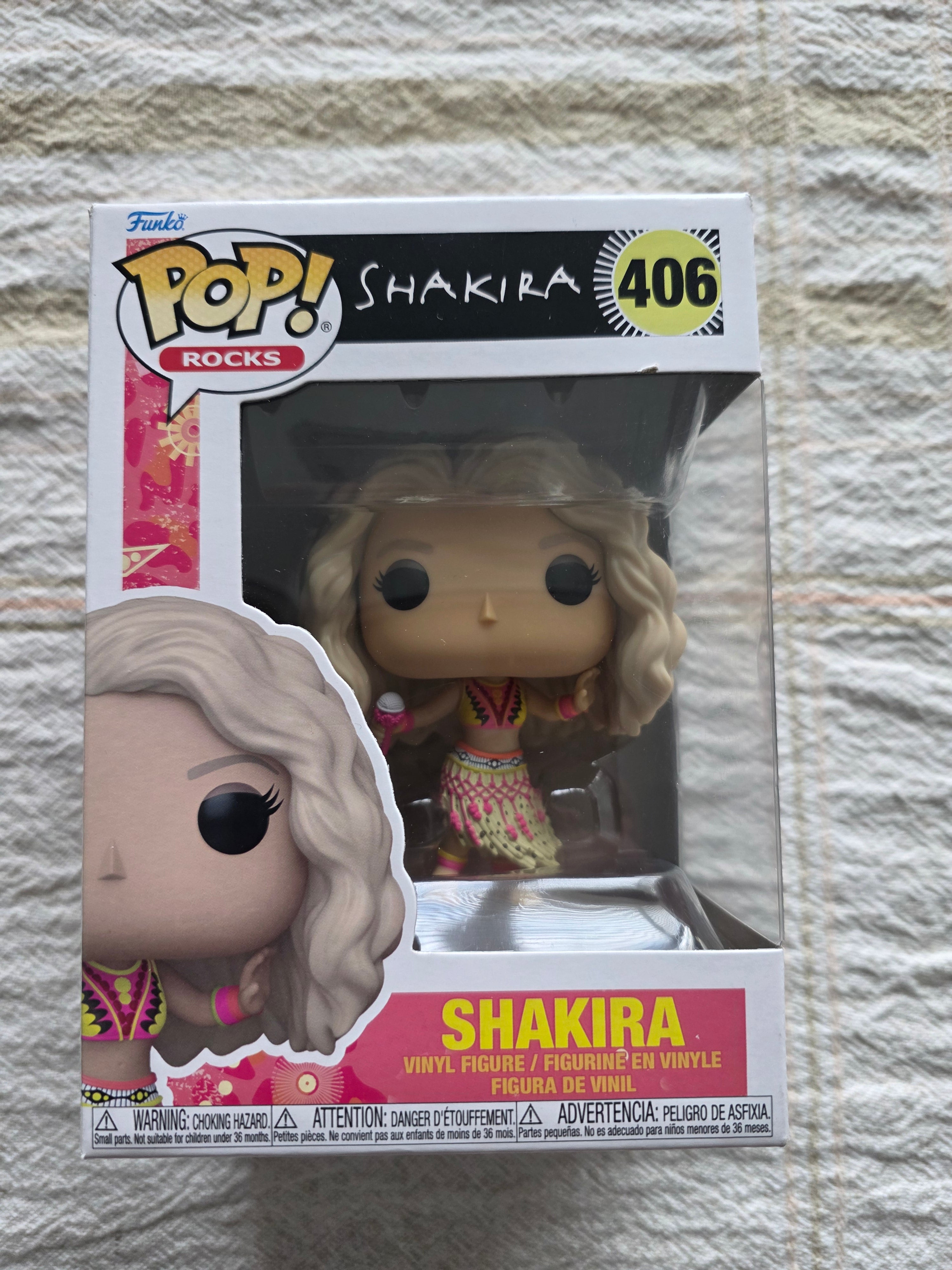Funko Pop! Rocks Shakira #406 Vinyl Figure