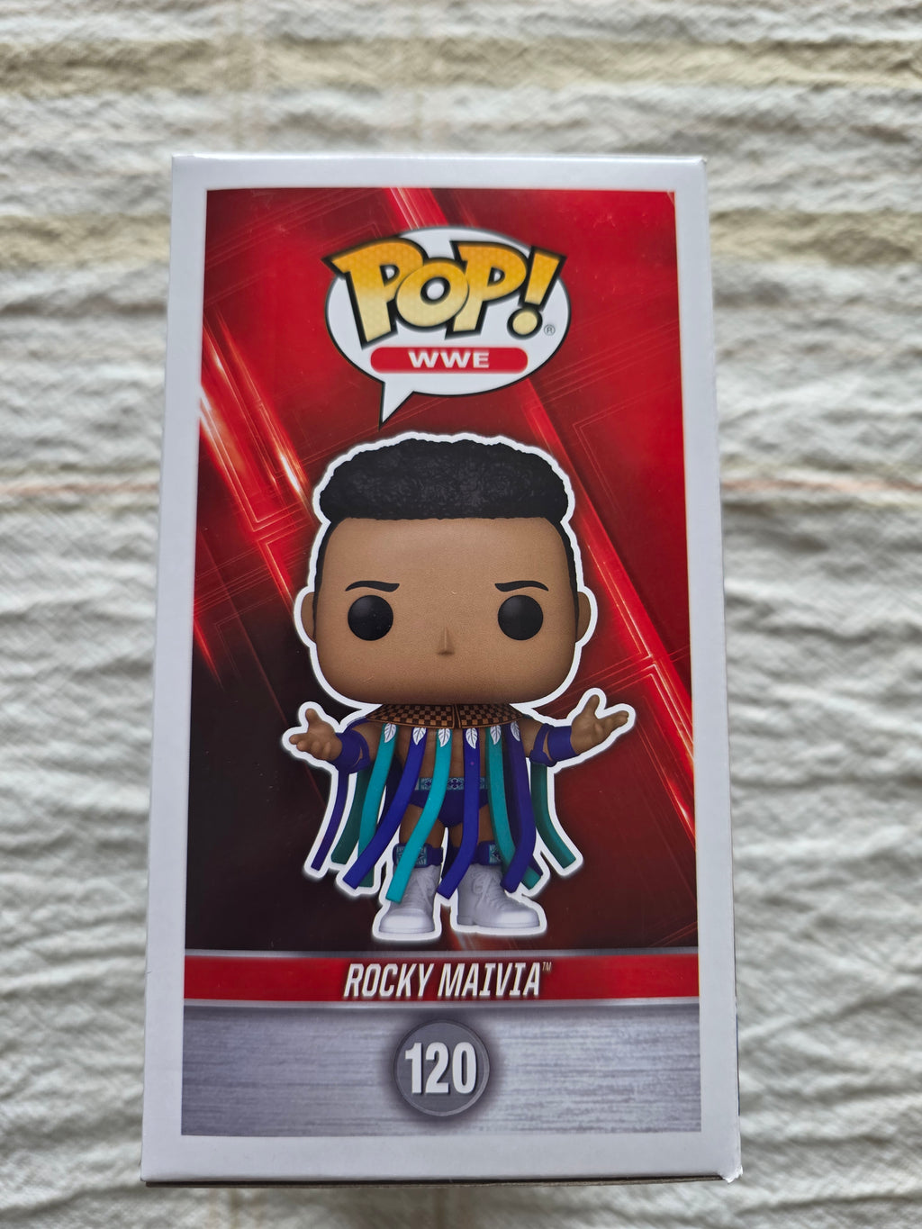 Funko Pop! WWE Rocky Maivia #120 Vinyl Figure