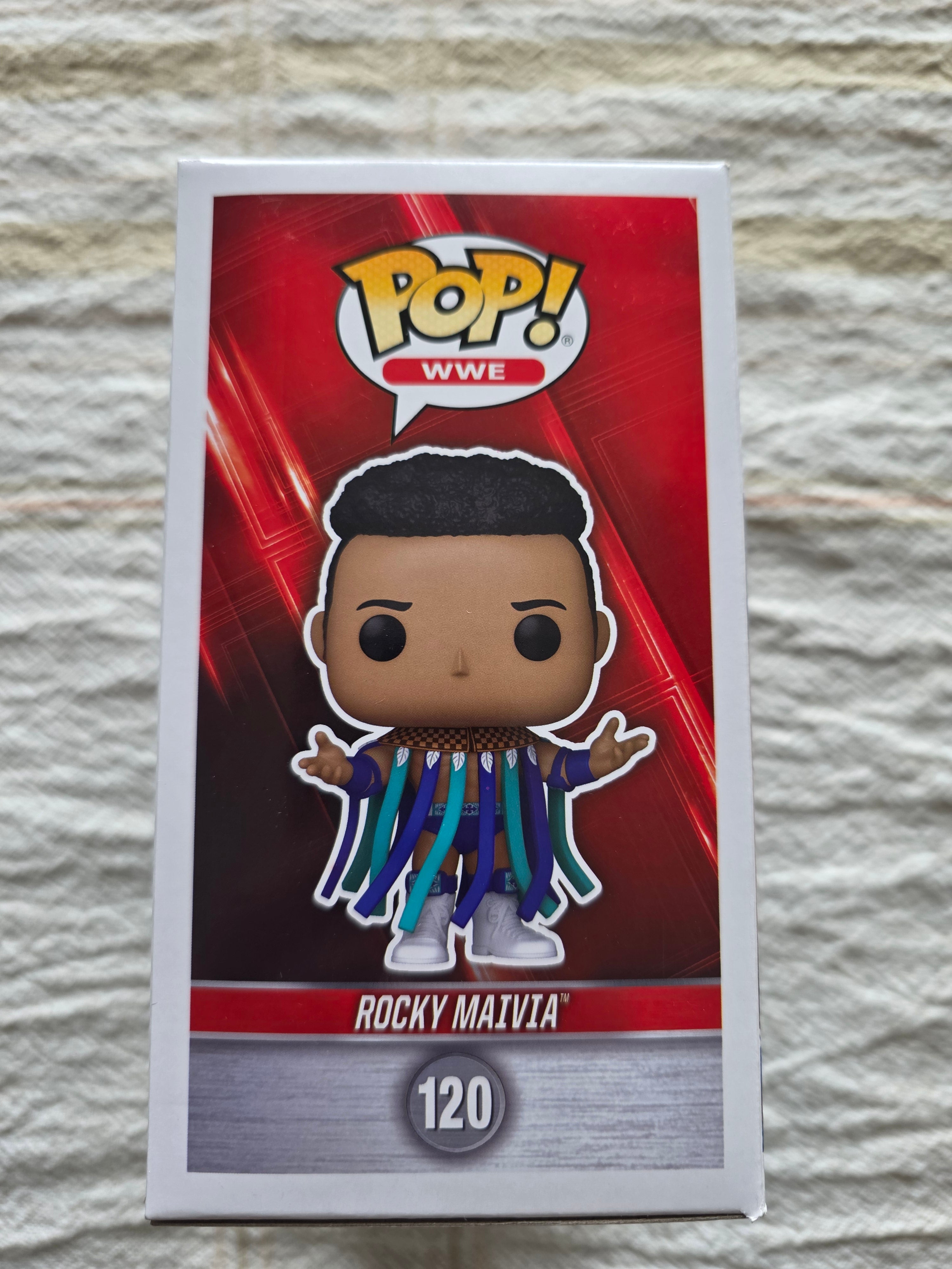 Funko Pop! WWE Rocky Maivia #120 Vinyl Figure